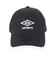 アンブロ（UMBRO）はっ水メッシュキャップ UUAXJC04 BK 熱中症対策