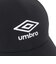 アンブロ（UMBRO）はっ水メッシュキャップ UUAXJC04 BK 熱中症対策