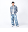 エクストララージ（XLARGE）BAGGY デニムパンツ 101241031006-LtINDIGO