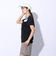 ドライプラス プリント メッシュ Tシャツ CT4S0054-TR864-GRCD BLK