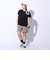 ドライプラス プリント メッシュ Tシャツ CT4S0054-TR864-GRCD BLK