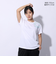 ドライプラス プリント メッシュ Tシャツ CT4S0054-TR864-GRCD WHT
