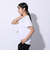 ドライプラス プリント メッシュ Tシャツ CT4S0054-TR864-GRCD WHT