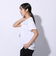 ドライプラス プリント メッシュ Tシャツ CT4S0054-TR864-GRCD WHT