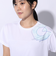 ドライプラス プリント メッシュ Tシャツ CT4S0054-TR864-GRCD WHT