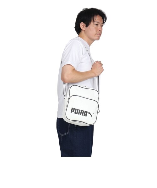 プーマ（PUMA）ショルダーバッグ ポータブル エナメルショルダーバッグ