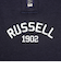ラッセル（RUSSELL）裏毛ハーフジップ 半袖 スウェットシャツ RBL24S1004 NVY