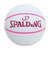 スポルディング（SPALDING）バスケットボール 6号球 ホログラム ホワイト×ピンク ラバー 84-535J