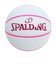 スポルディング（SPALDING）バスケットボール 6号球 ホログラム ホワイト×ピンク ラバー 84-535J