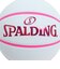 スポルディング（SPALDING）バスケットボール 6号球 ホログラム ホワイト×ピンク ラバー 84-535J