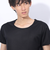 クー（Coo.）ドライプラス 丸首 半袖アンダーシャツ 891CO4GC0001 BLK 吸汗 速乾