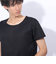 クー（Coo.）ドライプラス 丸首 半袖アンダーシャツ 891CO4GC0001 BLK 吸汗 速乾