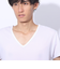 クー（Coo.）ドライプラス Vネック 半袖アンダーシャツ 891CO4GC0002 WHT 吸汗 速乾