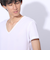 クー（Coo.）ドライプラス Vネック 半袖アンダーシャツ 891CO4GC0002 WHT 吸汗 速乾