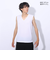 クー（Coo.）ドライプラス Vネック ノースリーブアンダーシャツ 891CO4GC0003 WHT 吸汗 速乾 白 S-3L