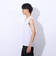クー（Coo.）ドライプラス Vネック ノースリーブアンダーシャツ 891CO4GC0003 WHT 吸汗 速乾 白 S-3L