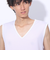 クー（Coo.）ドライプラス Vネック ノースリーブアンダーシャツ 891CO4GC0003 WHT 吸汗 速乾 白 S-3L