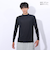 クー（Coo.）ドライプラスクール ハイネック 長袖アンダーシャツ 891CO4GC0012 BLK 冷感 黒