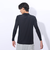 クー（Coo.）ドライプラスクール ハイネック 長袖アンダーシャツ 891CO4GC0012 BLK 冷感 黒