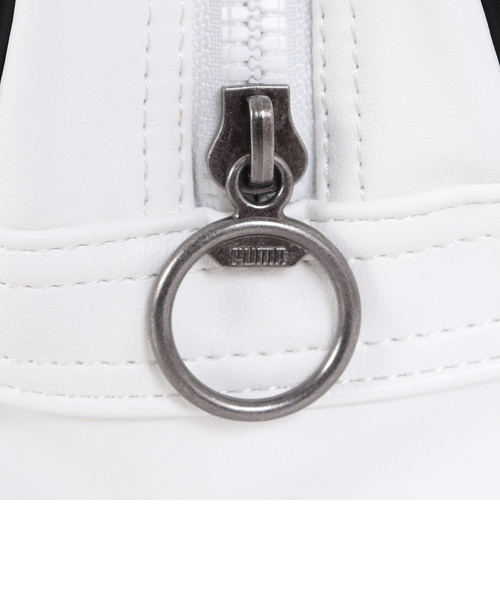 プーマ（PUMA）SUPER PUMA MINI グリップ 小型ボストンバッグ 白