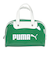 プーマ（PUMA）ハンドバッグ CLASSICS MINI グリップ 小型ボストンバッグ 緑 2.5L 09106302 ミニバッグ 手持ち 手提げ