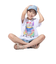 ロキシー（ROXY）MINI OUT OF SPACE ドロップショルダー半袖Tシャツ 24SPTST241120WHT