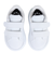 アディダス（adidas）ジュニアスニーカー アドバンコート ホワイト グリーン ID5286 カジュアル スポーツシューズ 面ファスナー 登園 外遊び