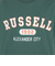 ラッセル（RUSSELL）16/-OEカレッジ スウエット 半袖Tシャツ RBM24S0012 DGRN