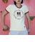ラッセル（RUSSELL）16/-OE REGリンガー 半袖Tシャツ RBL24S1003 CRM