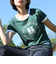 ラッセル（RUSSELL）16/-OE REGリンガー 半袖Tシャツ RBL24S1003 DGRN