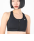 ナイキ（NIKE）ドライフィット スウッシュ フロント ジップ ミディアムサポート パッディド スポーツブラ FN2732-010