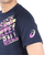 アシックス（ASICS）バレーボールウェア プリント半袖Tシャツ 2053A161.400
