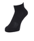 クー（Coo.）アンクルソックス 3足組 24S894Q3OK0009BLK