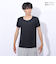 クー（Coo.）ドライプラスクール クルーネック半袖シャツ 891CO4GC0006 BLK 冷感 黒