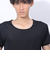 クー（Coo.）ドライプラスクール クルーネック半袖シャツ 891CO4GC0006 BLK 冷感 黒