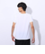 クー（Coo.）ドライプラスクール 半袖Vネックシャツ 891CO4GC0007 WHT 冷感
