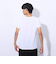 クー（Coo.）ドライプラスクール 半袖Vネックシャツ 891CO4GC0007 WHT 冷感