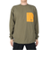 リーフ（REEF）MULTI ポケット 長袖Tシャツ RFTEM2408-OLV