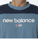 ニューバランス（new balance）バスケットボールウェア リニアロゴハニカムメッシュ 半袖Tシャツ AMT45072EUB 速乾