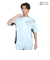 ドライプラスクール SHINE BLOCK メッシュ半袖Tシャツ CT4S0017-TR863-GRSD SAX