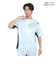 ドライプラスクール SHINE BLOCK メッシュ半袖Tシャツ CT4S0017-TR863-GRSD SAX