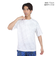 ドライプラスクール SHINE BLOCK メッシュ半袖Tシャツ CT4S0017-TR863-GRSD WHT