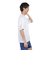 ドライプラスクール SHINE BLOCK メッシュ半袖Tシャツ CT4S0017-TR863-GRSD WHT
