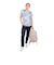 ドライプラスクール SHINE BLOCK メッシュ半袖Tシャツ CT4S0050-TR864-GRSD BLK