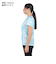 ドライプラスクール SHINE BLOCK メッシュ半袖Tシャツ CT4S0050-TR864-GRSD SAX
