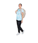 ドライプラスクール SHINE BLOCK メッシュ半袖Tシャツ CT4S0050-TR864-GRSD SAX
