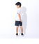 ジュニア ドライプラスクール SHINE BLOCK メッシュハーフパンツ PT4S0068-TR868-GRSD NVY