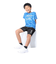 ジュニア ドライプラスクール SHINE BLOCK メッシュハーフパンツ PT4S0068-TR868-GRSDPT BLK
