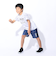 ジュニア ドライプラスクール SHINE BLOCK メッシュハーフパンツ PT4S0068-TR868-GRSDPT NVY