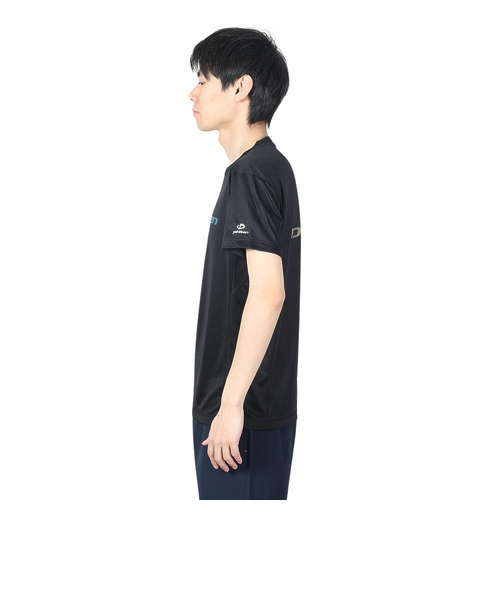 ファイテン（PHITEN）半袖 RUKUシャツ グラデーション ブラック